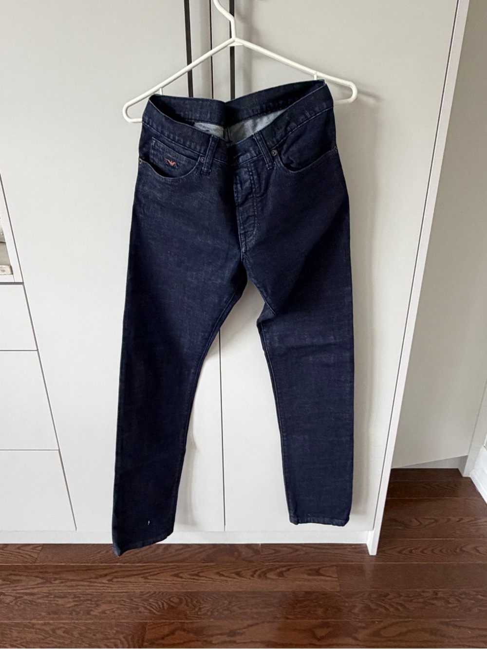 Emporio Armani Men's Slim Dark Blue Jeans